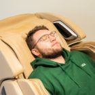 Borealis Ultra Plus 3D massaažitool sisseehitatud kõlaritega, Bluetooth-ühendus aktiivne