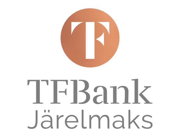TF BANK järelmaks Borealis TFBANK Jarelmaksu logo vektor varviline ruut 150 01