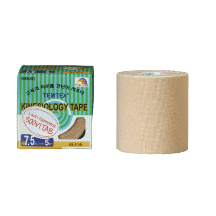 TEMTEX® kinesioteip 7,5cm x 5m